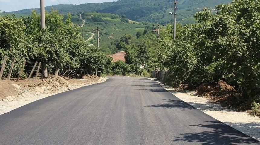 Karasu&rsquo;da Asfalt &Ccedil;alışmaları Devam Ediyor