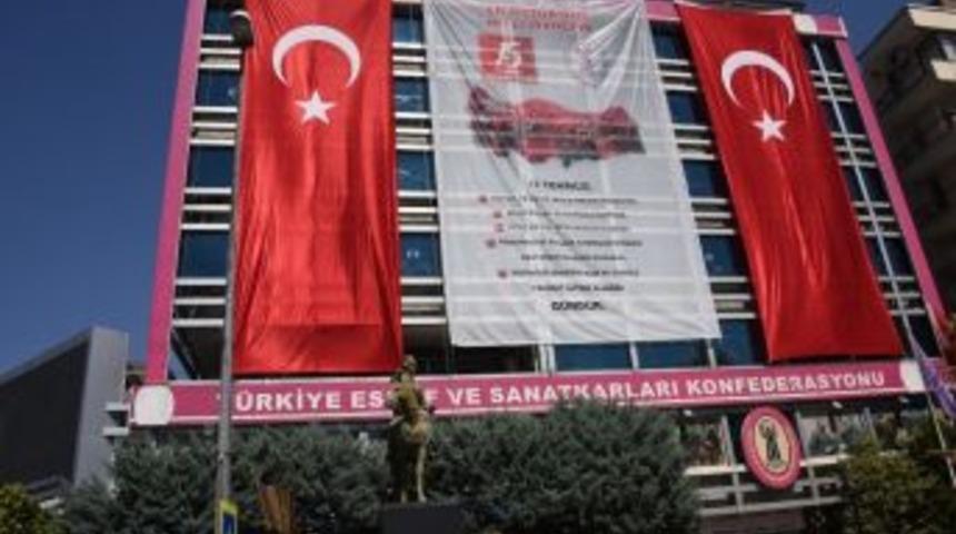 Tesk&rsquo;den 15 Temmuz Genelgesi