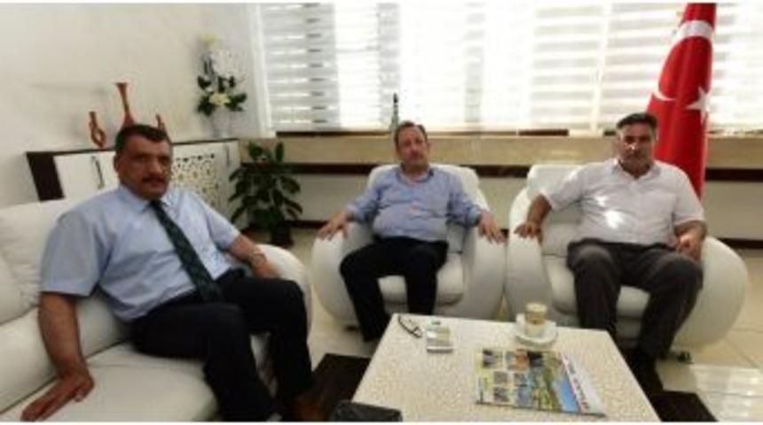 Eski Vekil Başkurt&rsquo;tan Başkan G&uuml;rkan&rsquo;a Ziyaret