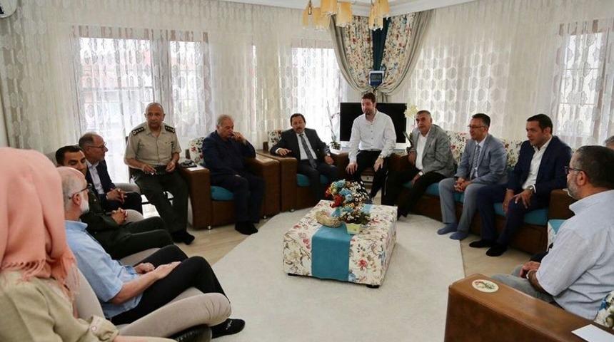 Başkan To&ccedil;oğlu, 15 Temmuz Gazilerini Ziyaret Etti