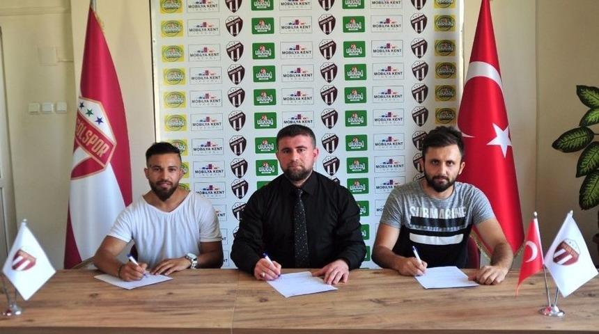 İneg&ouml;lspor&rsquo;da &Ccedil;ifte İmza