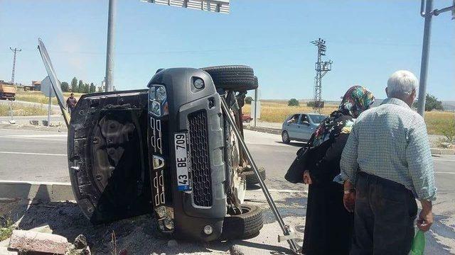 Kütahya’da Trafik Kazası: 4 Yaralı