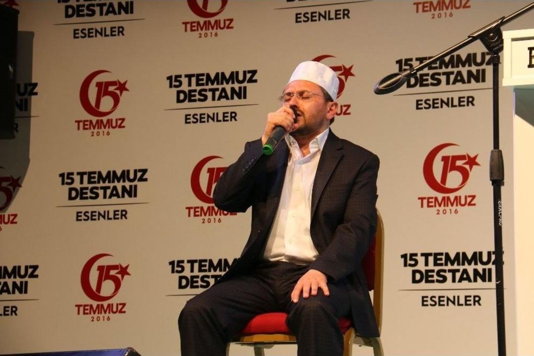 Esenler&rsquo;de 15 Temmuz Şehitleri İ&ccedil;in &lsquo;dua Gecesi&rsquo; D&uuml;zenlendi
