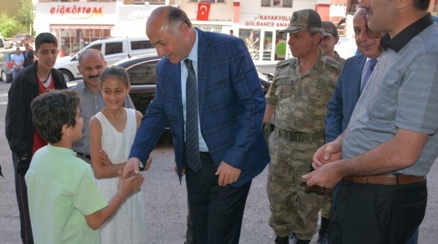 Vali Azizoğlu, 15 Temmuz Gazisi &Ccedil;ılğı&rsquo;yı Unutmadı