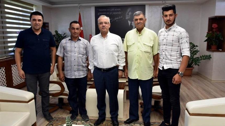 Şehit Babasından Başkan Kayda&rsquo;ya Teşekk&uuml;r