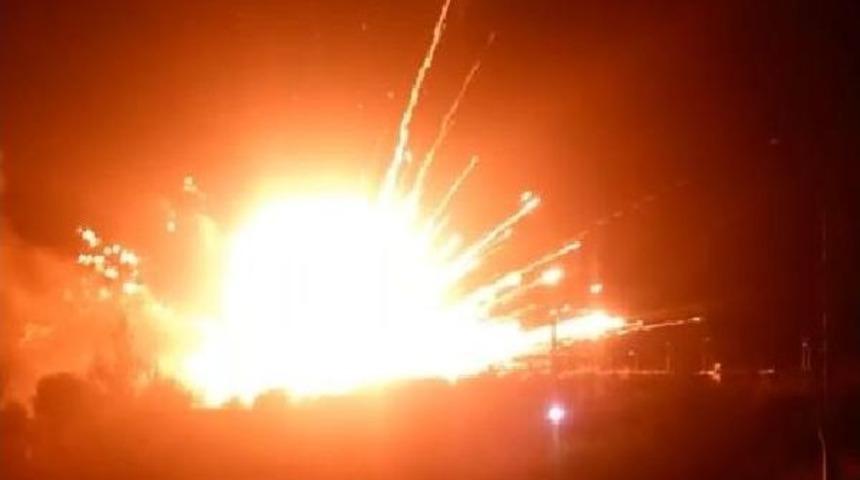 Kilis'te Askeri Personelin Kaldığı Konteynerlerde Yangın (2) - Yeniden