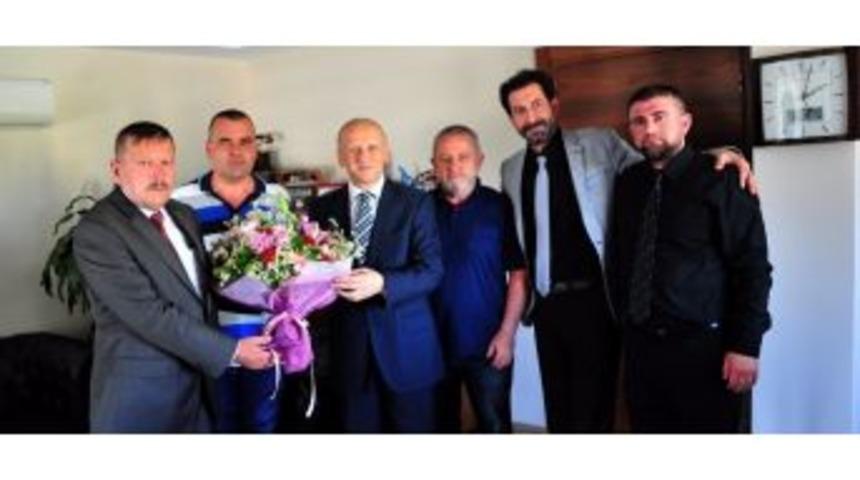 İneg&ouml;lspor&rsquo;dan Emniyete Ziyaret