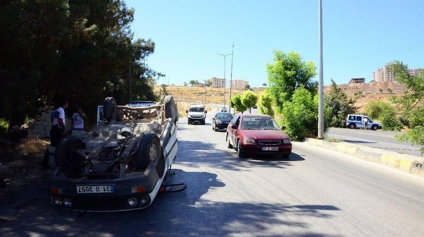 Gaziantep&rsquo;te Trafik Kazası:5 Yaralı
