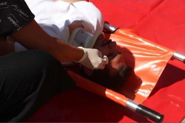 Hastanedeki Deprem Tatbikatı Ger&ccedil;eğe D&ouml;nd&uuml; 1