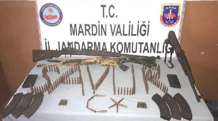 Kızıltepe Ve Savur'da Silah Ve M&uuml;himmat Ele Ge&ccedil;ti