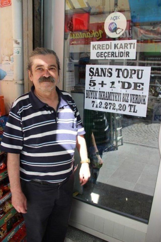 Şans Topu’nda Büyük İkramiyenin Biri De Eskişehir’e Çıktı