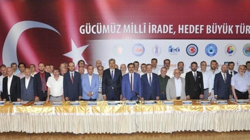 Konya İş D&uuml;nyasından 15 Temmuz Bildirisi