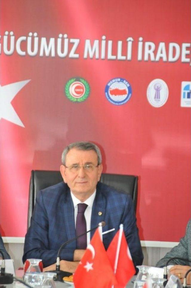 Murzioğlu: “gücümüz Milli İrade, Hedef Büyük Türkiye”