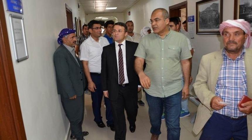 Kaymakam Çimşit Eski Hükümet Konağında İncelemelerde Bulundu