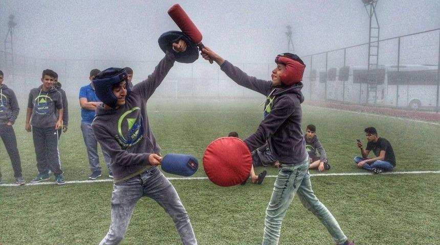 Şanlıurfa Ve Şırnaklı Gen&ccedil;ler Trabzon&rsquo;daki Kampta Buluştu