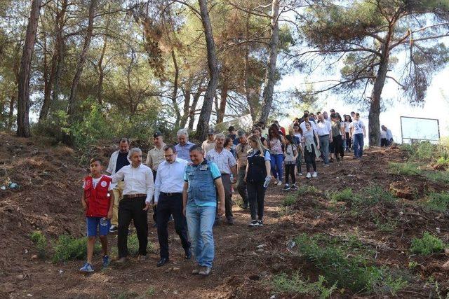 Akhisar’da 15 Temmuz Şehitleri Hatıra Ormanına Bakım