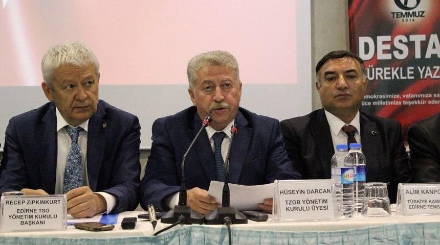 Edirne&rsquo;de Stk&rsquo;lardan 15 Temmuz A&ccedil;ıklaması