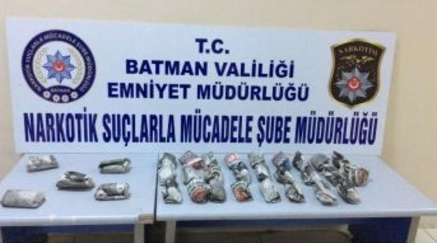Batman&rsquo;da İki Şahıs &Uuml;zerinde Uyuşturucu Madde Ele Ge&ccedil;irildi