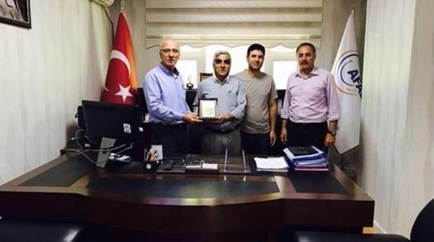 Muş Afad, Emekli Olan Personeline Plaket Verdi