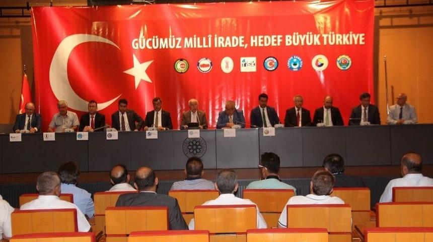 Stk&rsquo;lardan &rsquo;15 Temmuz&rsquo; İ&ccedil;in Ortak Bildiri