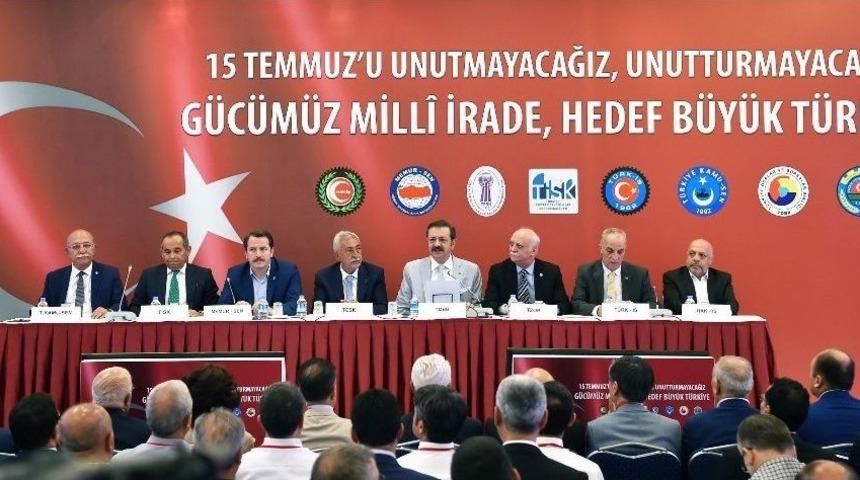 Stk&rsquo;lardan Ortak 15 Temmuz Etkinliği