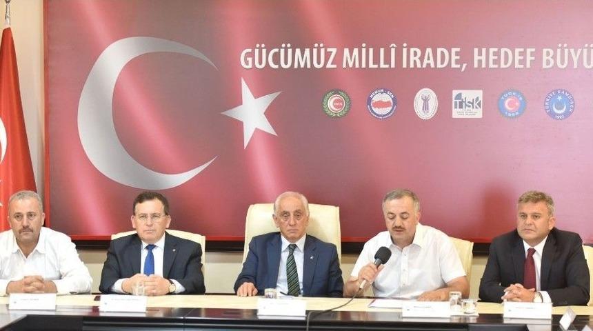 Trabzon&rsquo;daki Stk&rsquo;lar 15 Temmuz İ&ccedil;in Ortak A&ccedil;ıklama Yaptılar