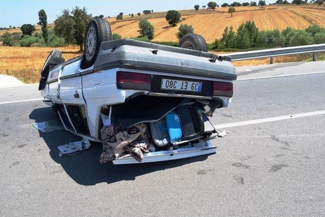 Biga&rsquo;da Kaza: 8 Yaralı 1