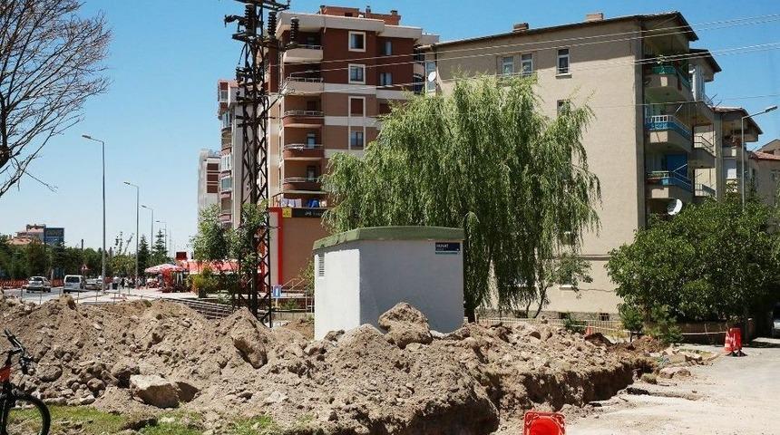 Talas&rsquo;ta Elektrik Hatları Ve Trafolar Yer Altına Alınıyor