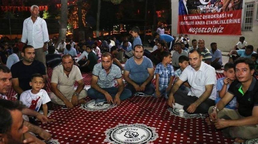 Ak&ccedil;akale 15 Temmuz Şehitlerini Anıyor