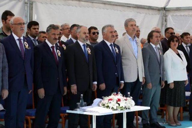 Bakan Arslan Ve Kılı&ccedil;, Samsun da Yol A&ccedil;ılışına Katıldı 1
