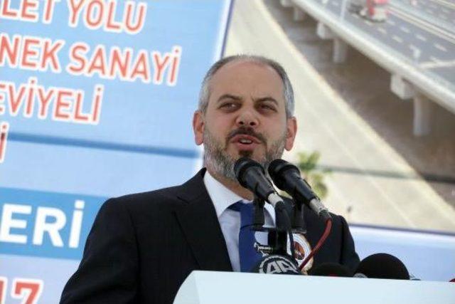 Bakan Arslan Ve Kılı&ccedil;, Samsun da Yol A&ccedil;ılışına Katıldı 2