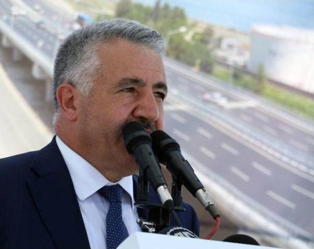 Bakan Arslan Ve Kılı&ccedil;, Samsun da Yol A&ccedil;ılışına Katıldı 3