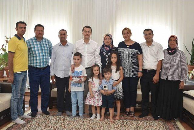 Artuklu Kaymakamından Anlamlı Ziyaret 1