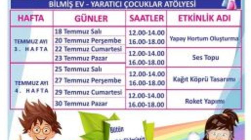 Marmaris&rsquo;te Bilim Ve Eğlence Dolu Bir Yaz