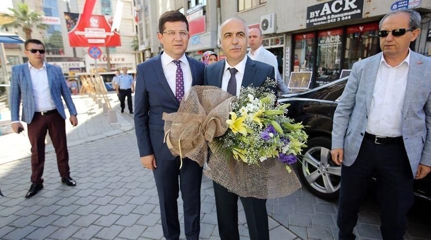 Vali Hasan Karahan&rsquo;dan Başkan Subaşıoğlu&rsquo;na Ziyaret