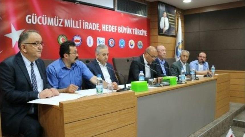 Bartın&rsquo;da Stk&rsquo;lar 15 Temmuz&rsquo;un Yıld&ouml;n&uuml;m&uuml;nde Tek Ses Oldu
