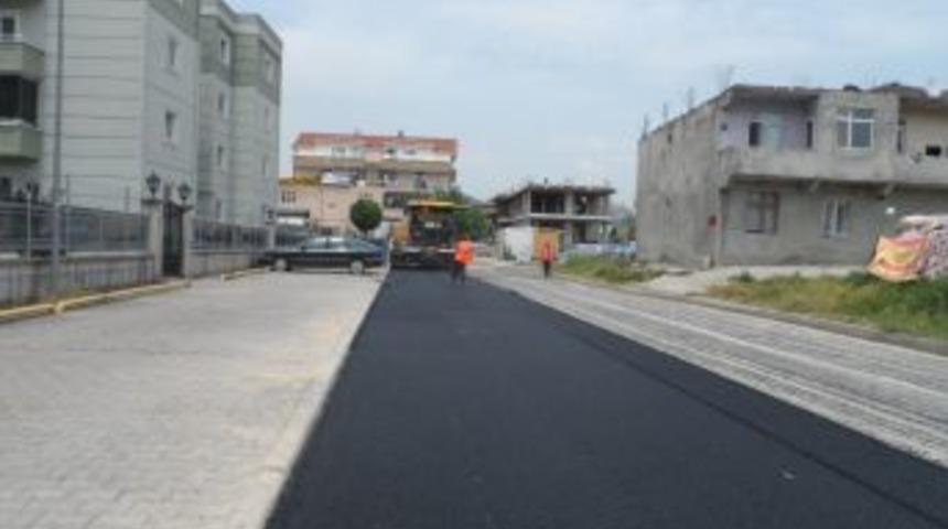 Alikahya&rsquo;da T&uuml;m Yolara Asfalt &Ccedil;alışması Yapıldı