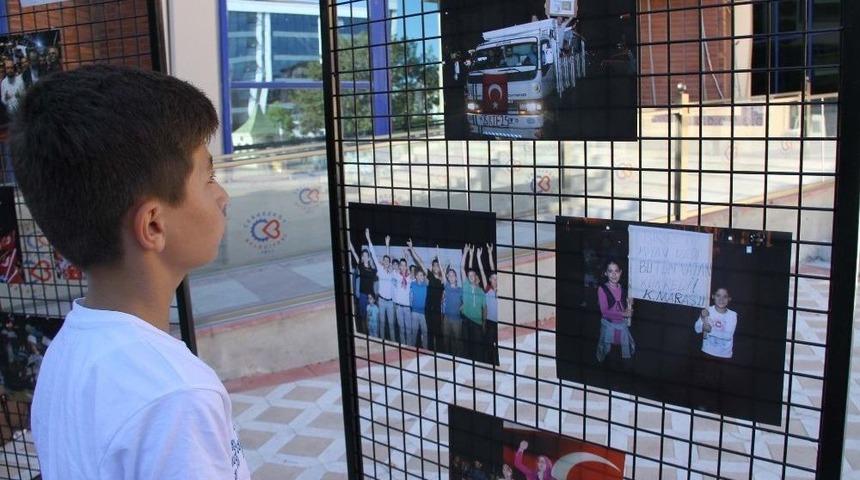 &Ccedil;erkezk&ouml;y&rsquo;de 15 Temmuz Sergisi A&ccedil;ıldı