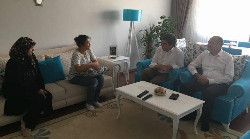 Başkan Duruay&rsquo;dan, Şehit Aileleri Ve Gazilerine Ziyaret