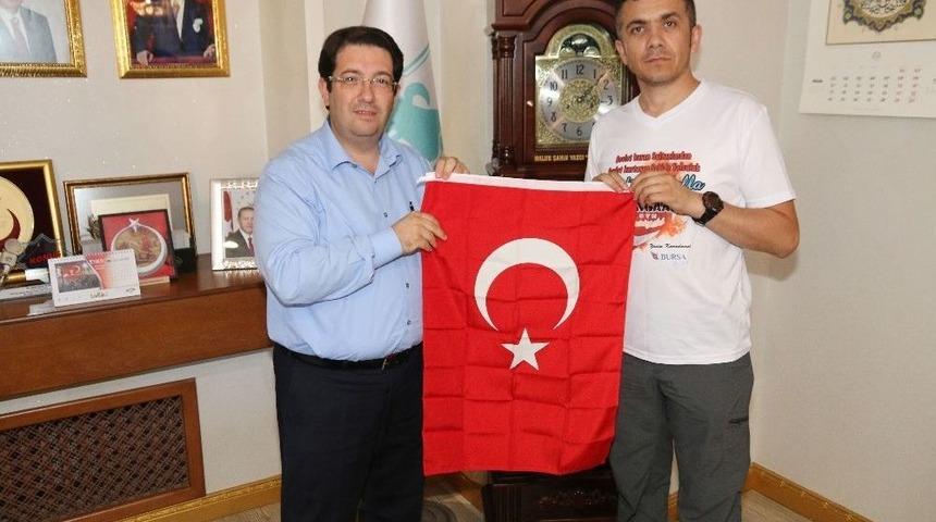 Başkan Yazgı&rsquo;ya Bursa&rsquo;dan Ziyaret