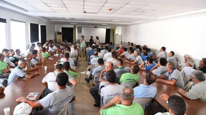 Konyaaltı Belediyesi Personeline &ldquo;iş Sağlığı Ve G&uuml;venliği&rdquo; Eğitimi