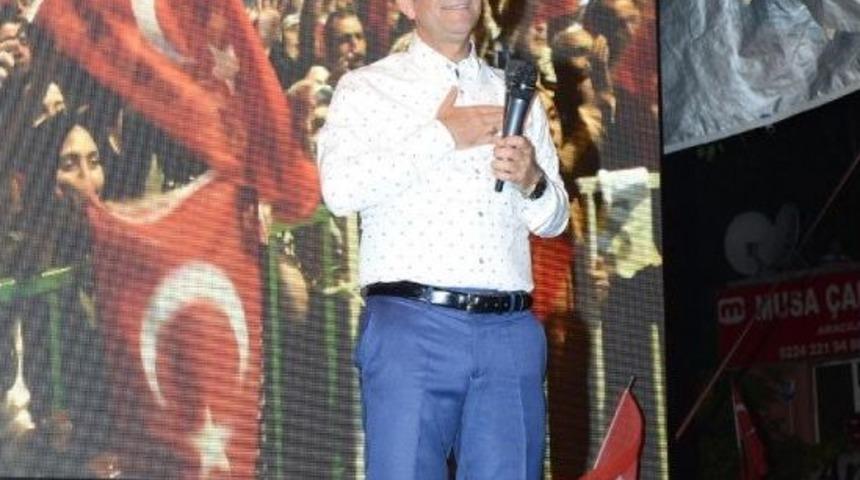 Edebali: &ldquo;15 Temmuzu Unutmayacağız, Unutturmayacağız&rdquo;
