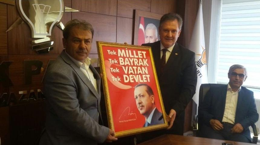 Başkan Saylar Ve Teşkilatından Anlamlı Ziyaret