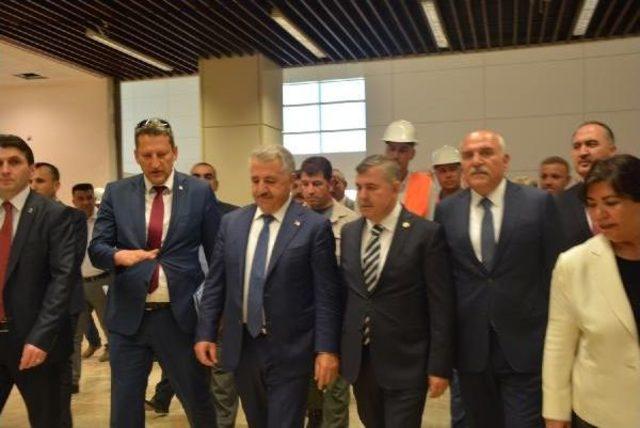 Bakan Arslan Ve Kılı&ccedil;, Samsun da Yol A&ccedil;ılışına Katıldı (2) 1