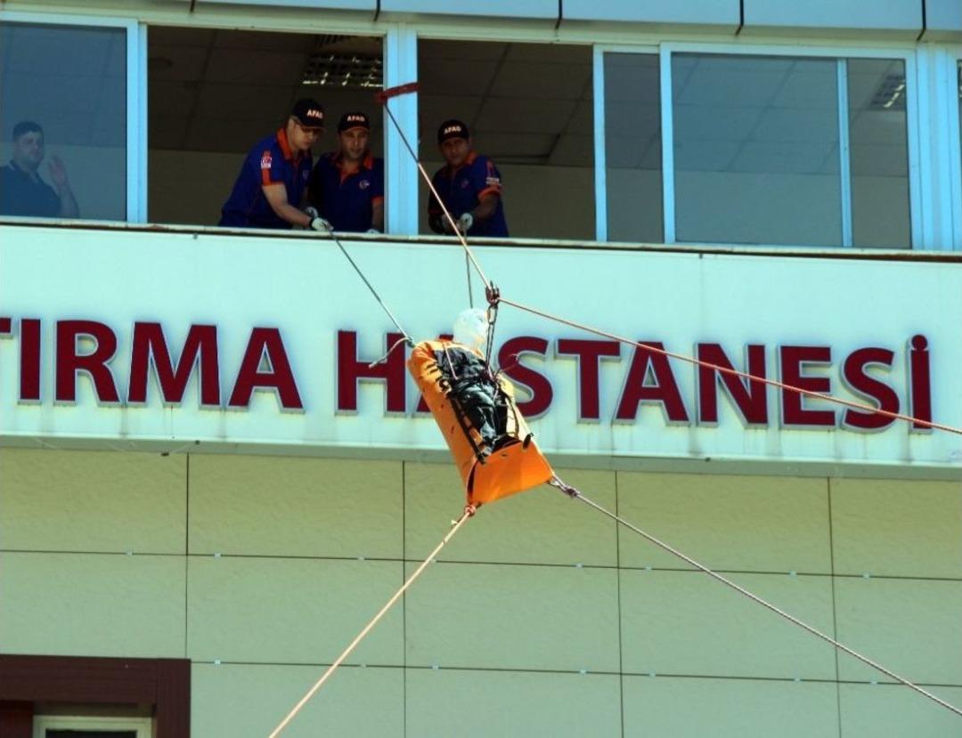 Elazığ&rsquo;da Ger&ccedil;eği Aratmayan Tatbikat
