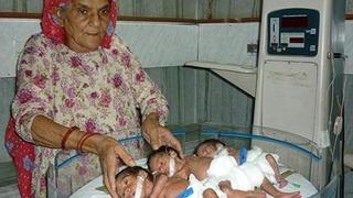 Dünyanın En Yaşlı Üçüz Annesi