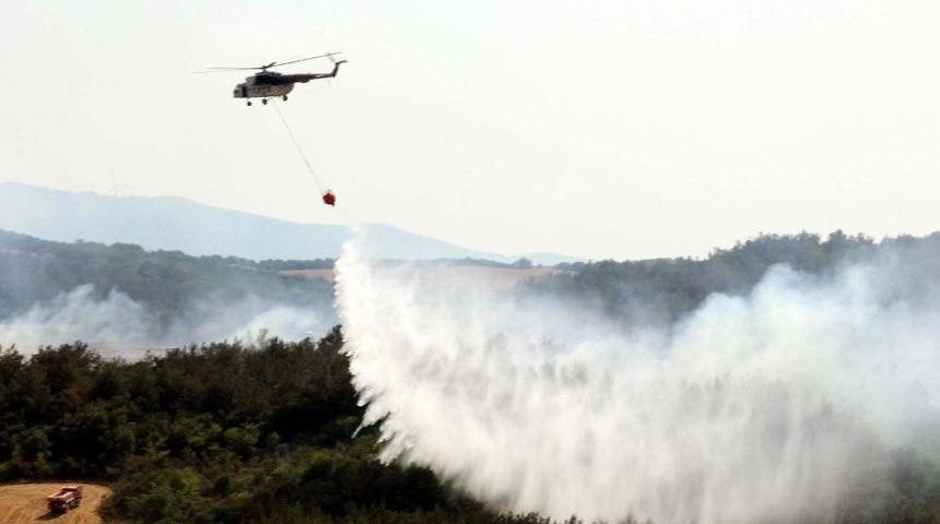 Tekirdağ&rsquo;da 50 Hektar Ormanlık Alan K&uuml;l Oldu