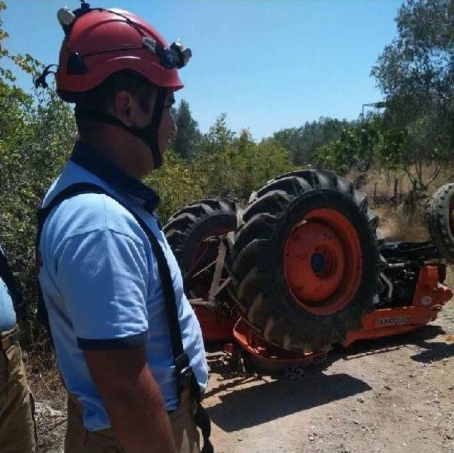 Yeni Aldığı Traktörün Altında Kalınca Öldü