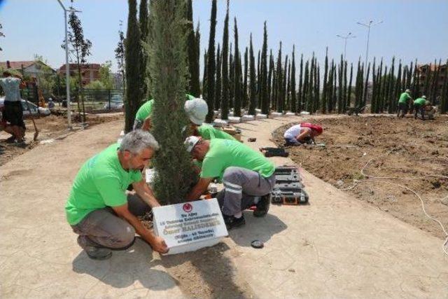 Kocaeli'de 15 Temmuz'u Hatırlatan Park