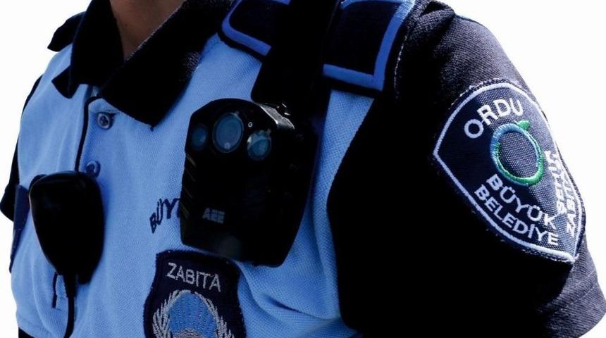 Ordu&rsquo;da Zabıtaya Yaka Kamerası